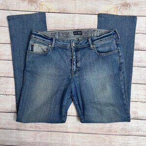 Mens Armani‎ Jeans AJ Indigo Series 006 Medium Wash Straight Leg